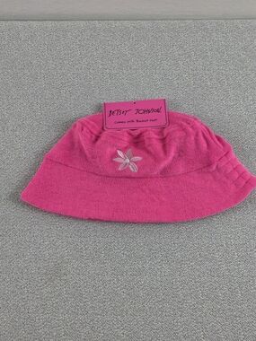 NEW Betsy Johnson Pink Bucket Hat Cap
